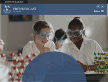 Tablet Screenshot of prendergast-school.com